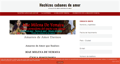 Desktop Screenshot of hechizosdeamor.us