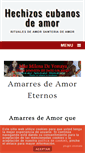 Mobile Screenshot of hechizosdeamor.us